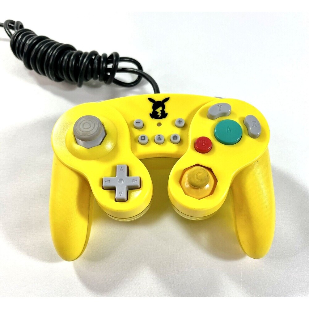 Pokémon Hori Classic Yellow Wired Controller Nintendo Switch Pikachu